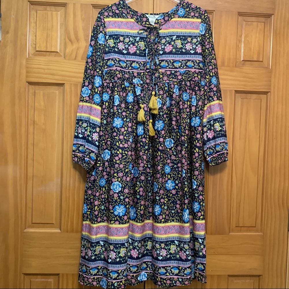 Gypsie Blu NWT Bohemian Dress